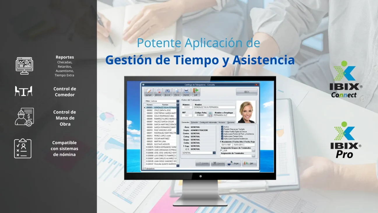 IBIX Control de Asistencia